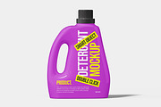 Laundry Detergent Bottle Mockup, a Packaging Mockup by Unerispace (Thumbnail 3 of 3)