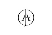 Minimalist Luxury AJ Monogram Logo, a Branding & Logo Template by Luxury Logos (Thumbnail 3 of 4)