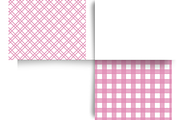 Pink Seamless Plaid Designs, a Pattern Graphic by Earley Bird Design Studio (Thumbnail 5 of 8)