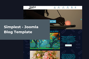 Simplest - Joomla Blog & Portfolio