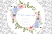 Spring watercolor clipart, an Illustration by Love Watercolor Store (Thumbnail 1 of 7)