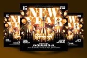 10 New Year Flyer Bundle, a Flyer Template by RTXdesinger99 (Thumbnail 10 of 11)