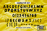 Hipeless Brush - All Caps Brush Font, a Font by Gassstype (Thumbnail 7 of 8)