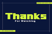 Nadimo, a Sans Serif Font by twinstd (Thumbnail 12 of 12)