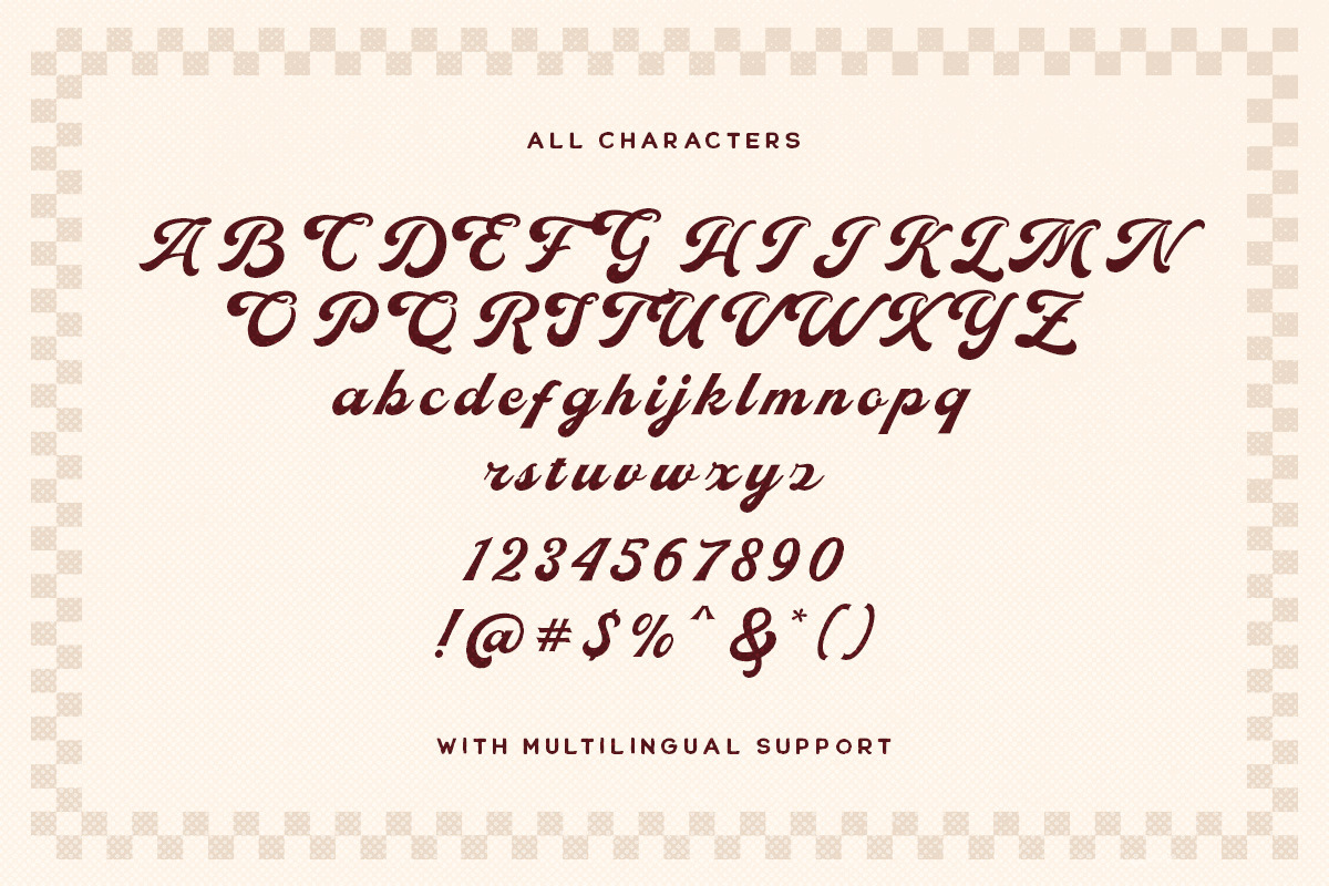 Midesto - Versatile Script, a Script Font by Letterhend Studio (Photo 9 of 10)