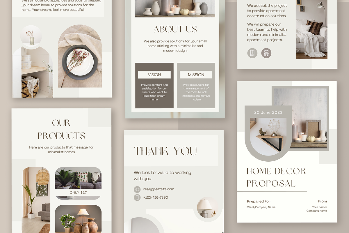 Proposal Media Kit, a Presentation Template by KreyaParekh (Photo 1 of 7)