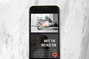 Pilates Instructor Wix Template, a Wix Template by Like Totally Graphics (Thumbnail 6 of 7)