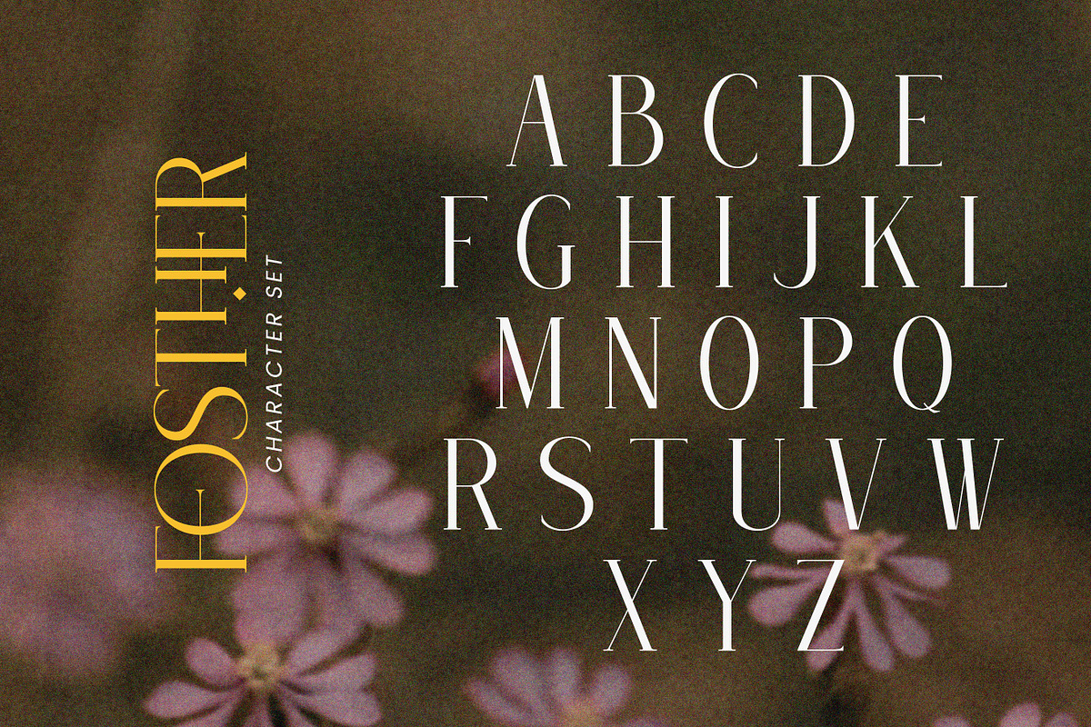 Fosther - Elegant Serif Font, a Serif Font by Flawless And Co (Photo 9 of 10)