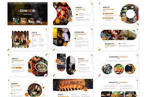 Dinner - Google Slides Template