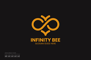Infinity Bee Logo, a Branding & Logo Template by Zeer Graphic
