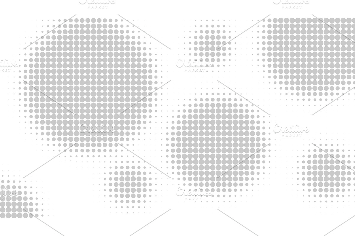 Overlay effect with circles in, an Illustration by Tati_Kli