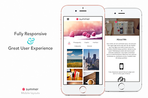 SummerCreative Portfolio HTML Theme