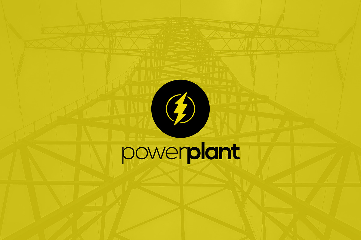 Power Plant Energy Logo, a Branding & Logo Template by bvcreates (Photo 3 of 8)