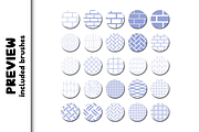 Building Patterns 1.0 for Procreate, a Brush Add-On by Design av MAD (Thumbnail 2 of 7)