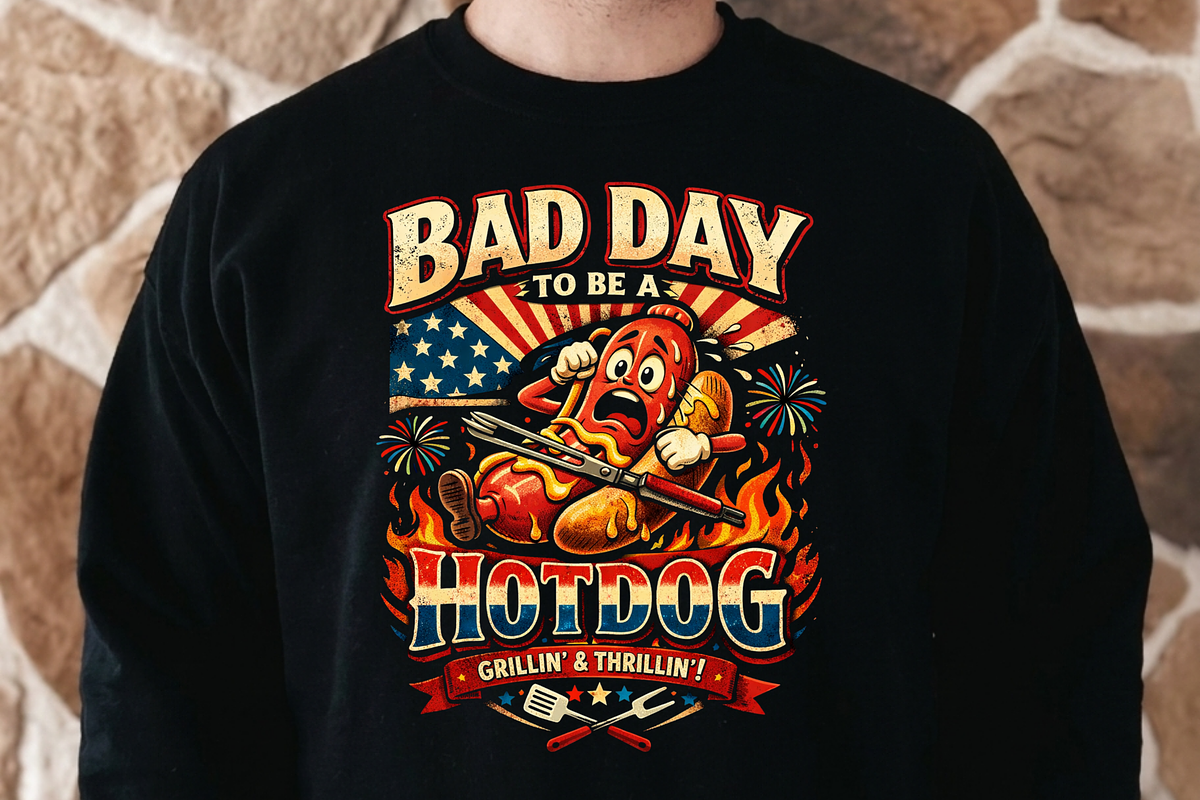 Bad Day to Be a Hotdog PNG, a Graphic by Vector Portal (Photo 6 of 6)