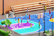 Basketball Players, a Characters & Person 3D Model by Studio Ochi (Thumbnail 3 of 3)