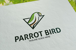Parrot Bird Logo Template