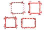 Coquette Frame Clipart Sublimation, an Illustration by Dream Creation (Thumbnail 2 of 3)