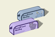Pencil Case Mockup, a Packaging Mockup by Unerispace (Thumbnail 2 of 5)