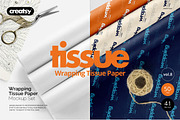 Wrapping Tissue Paper Mockup Bundle, a Pens & Pencil Mockup by creatsy5 (Thumbnail 15 of 19)