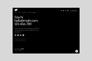 Black Agency Squarespace Template, a Squarespace Template by bonjourdsgnco (Thumbnail 5 of 6)