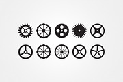 Gears - Vector Set, an Object Graphic by Prixel Creative (Thumbnail 3 of 5)