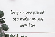 Aharon Handwritten Brush Font, a Font by Creativetacos (Thumbnail 4 of 5)