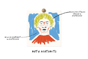 PS Arty Portraits Builder Crayon