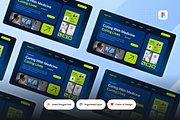 Medical & Healthcare  Hero Header, an UI Kit Template by SquidPixey (Thumbnail 2 of 3)