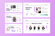 White Project Proposal PPT, a Presentation Template by Aiyari Graphic (Thumbnail 4 of 5)