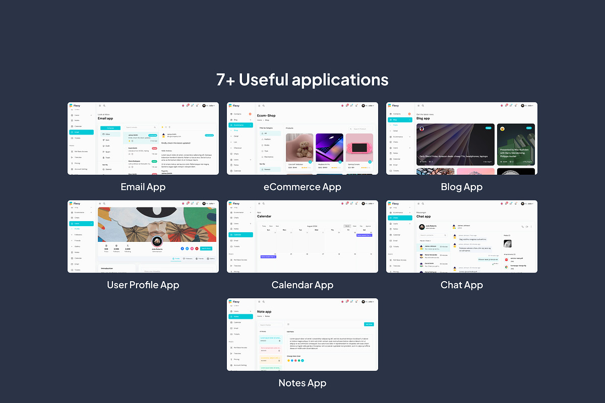 Flexy Nextjs Admin Template, a Templates & Theme by WrapPixel (Photo 6 of 7)
