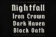 Avenakrypte, a Blackletter Font by Wow Magic (Thumbnail 3 of 5)