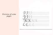 Italic calligraphy Guidelines, a Brochure Template by Line and Bloom (Thumbnail 7 of 8)