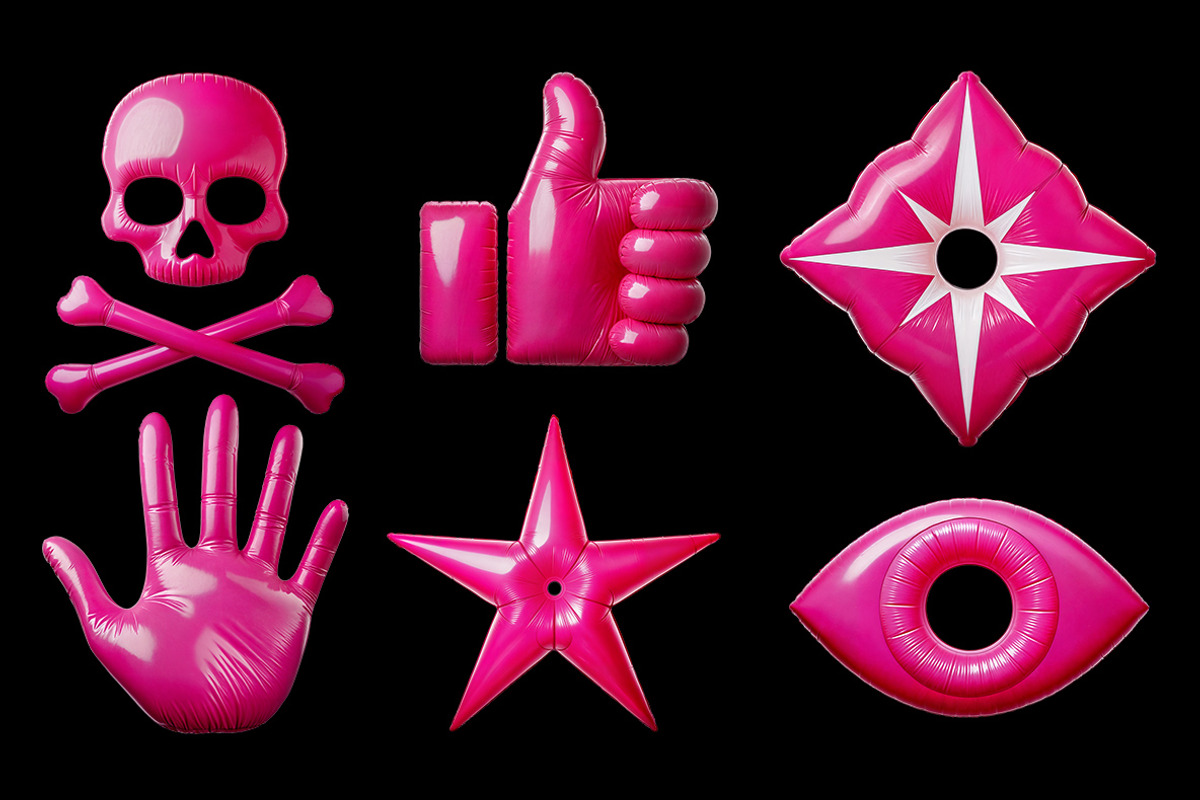 Pink Balloon Font, a Sans Serif Font by Handmadefont (Photo 6 of 21)