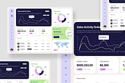 Sale Analytics Admin Dashboard, a Websites & App Template by SquidPixey (Thumbnail 5 of 5)
