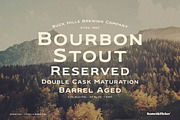 Mission Peak - A Rugged Font, a Serif Font by Komet & Flicker (Thumbnail 8 of 15)