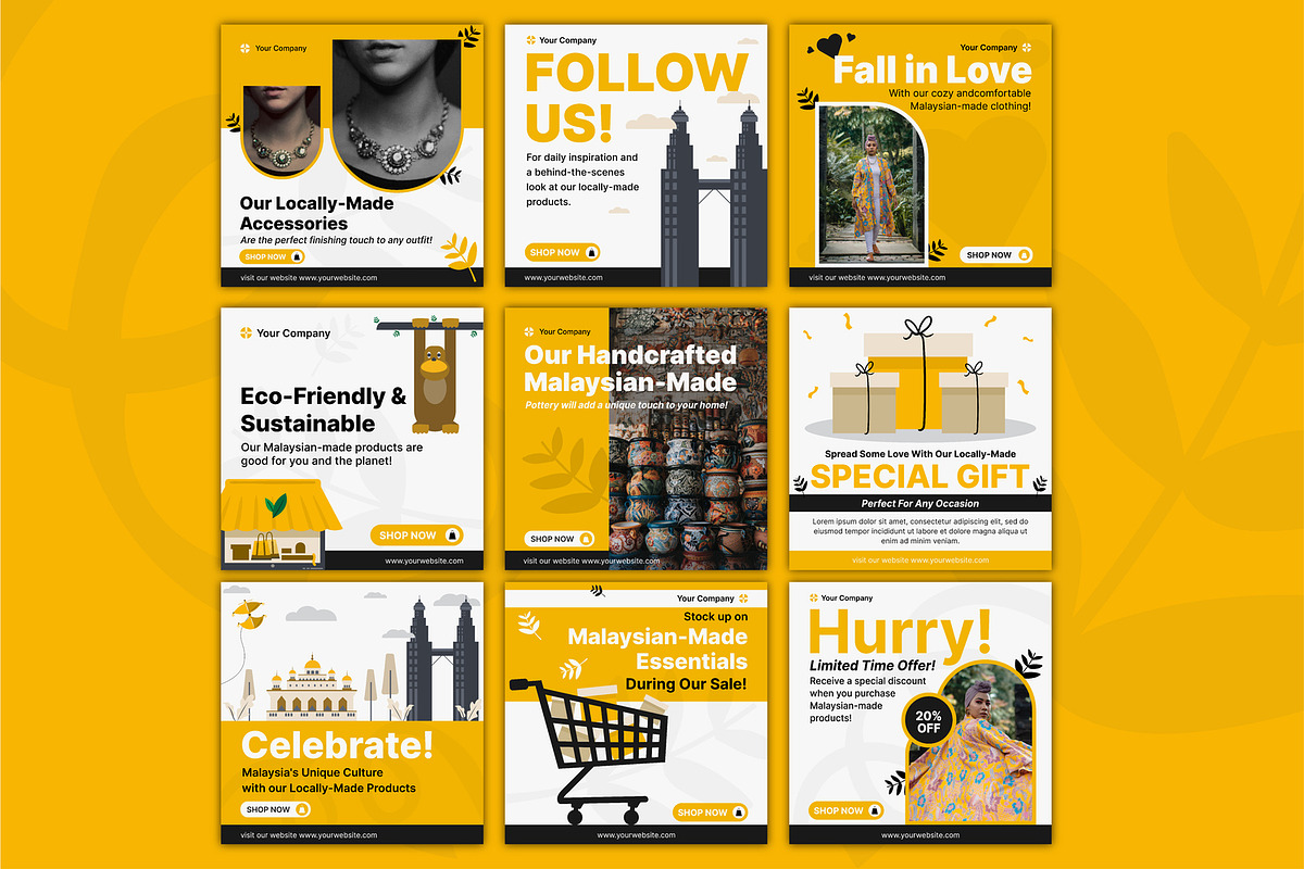 E-Commerce Instagram Post, a Social Media Template by Esensifiksi.studio (Photo 2 of 3)