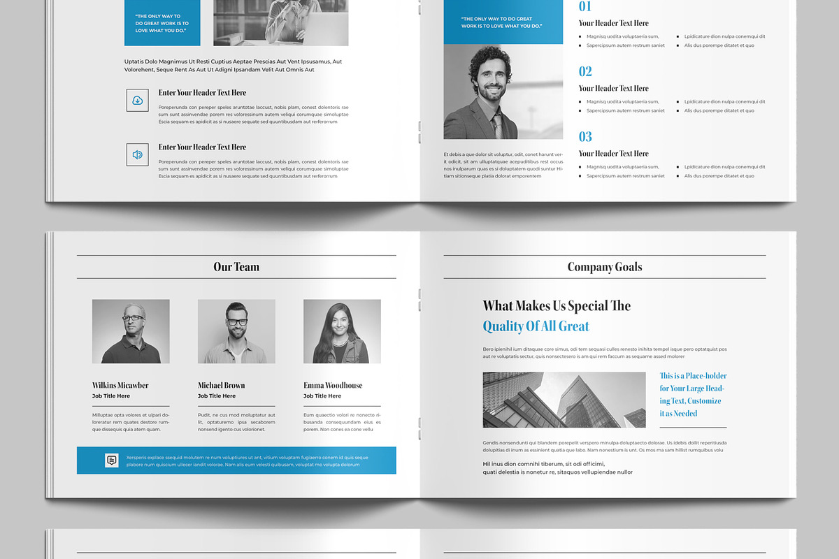 Project Proposal Layout, a Brochure Template by MightyDesign (Photo 3 of 9)