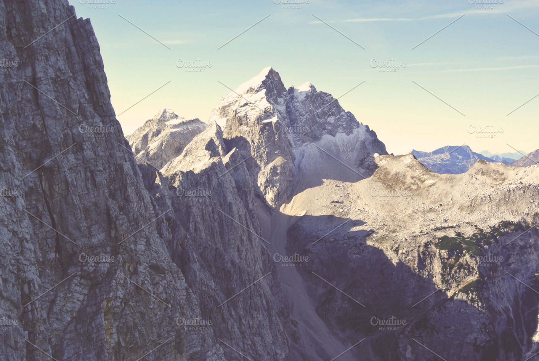 Mountains Panorama In Alps Stock Photo Containing Mountains And Sky