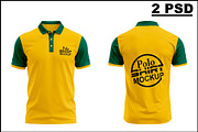 Polo Shirt Mockup, a Shirt Mockup by mockupbuys (Thumbnail 1 of 4)