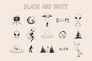 I want to believe - vector doodles, an Object Illustration by yabluko_draws (Thumbnail 2 of 8)