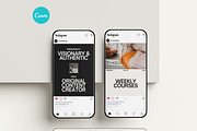 Instagram Branding Coach Templates, a Social Media Template by Moscovita Studio (Thumbnail 1 of 10)
