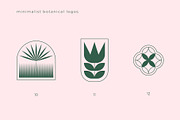 Minimalist Botanical Logos, an Object Graphic by Léo Alexandre (Thumbnail 5 of 11)