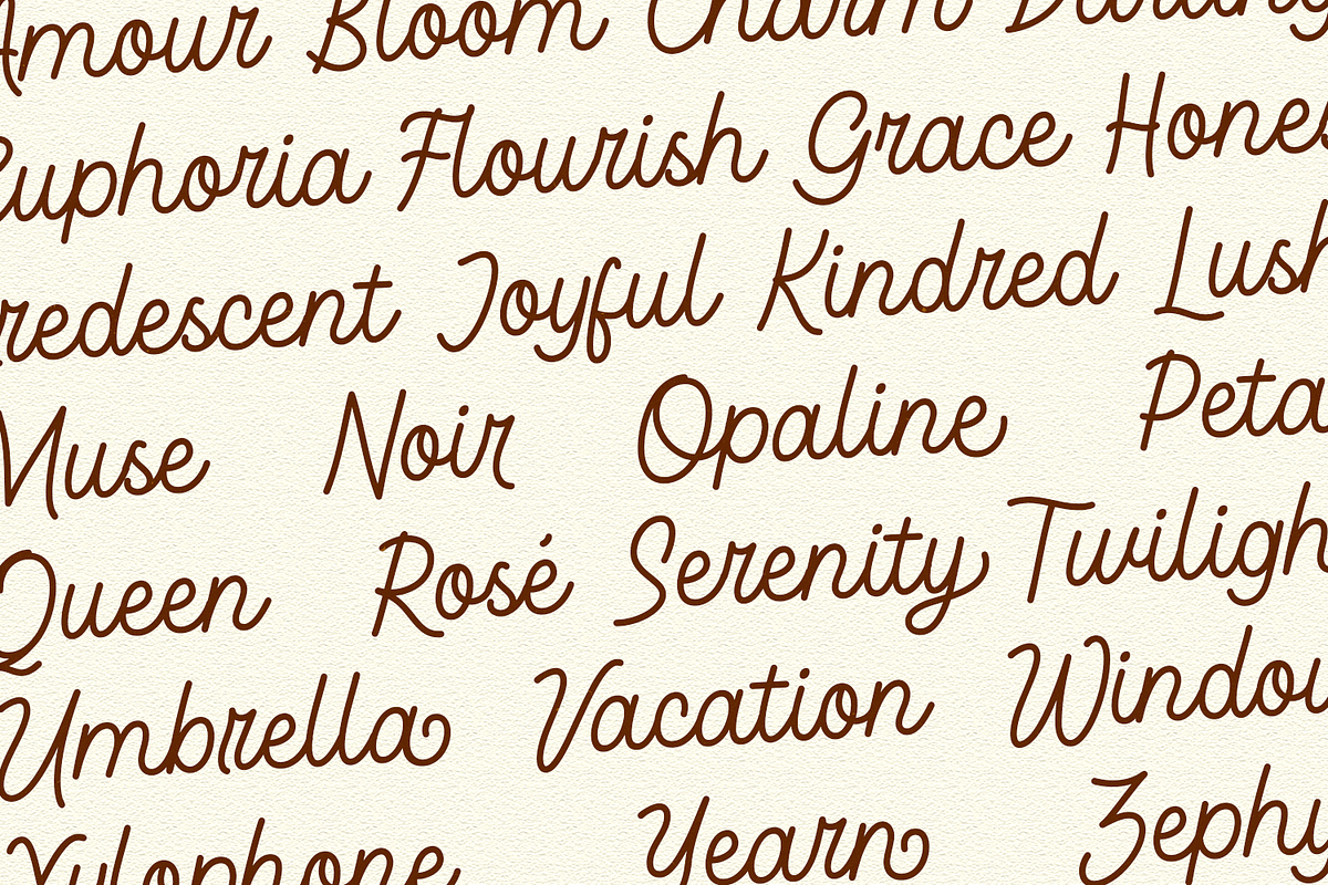 Karlgera - Monoline Script, a Script Font by Haps Space (Photo 2 of 10)