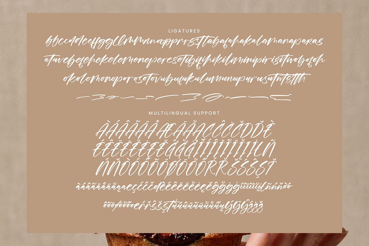 Handmade Blissugar, a Handwritten Font by operatype.co (Photo 14 of 15)