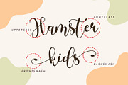Hamsterkids - Bouncy Script Font, a Script Font by Airotype (Thumbnail 2 of 10)