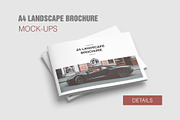 A4 Landscape Brochure Mockup, a Books & Magazine Mockup by graphiccrew (Thumbnail 1 of 17)