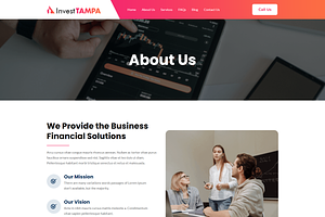 InvestTampa - Business Elementor Kit