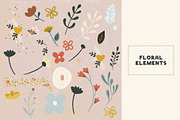 Moon and Stars Boho Nursery Clipart, an Illustration by Bridgett Stahlman Design (Thumbnail 4 of 12)