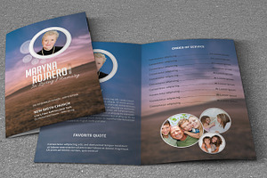 Funeral Program Template-V125